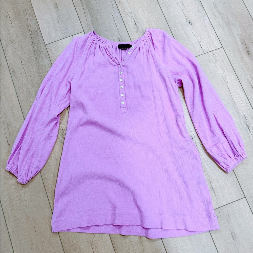Hatch Women’s Pink Maternity Long Sleeved Midi Dress Size 2